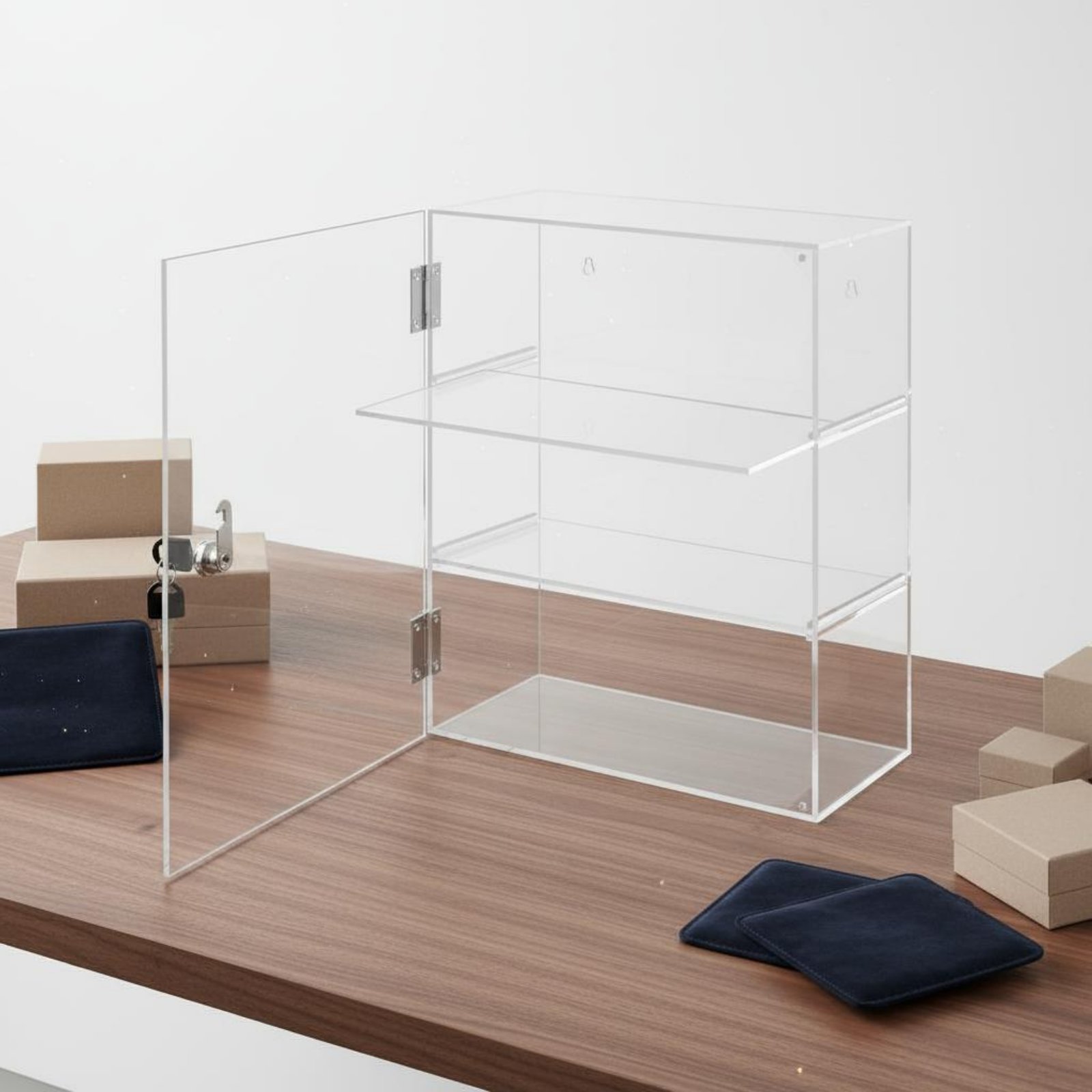 Locking Acrylic Display Case L – обзор и цена Display Case Acrylic