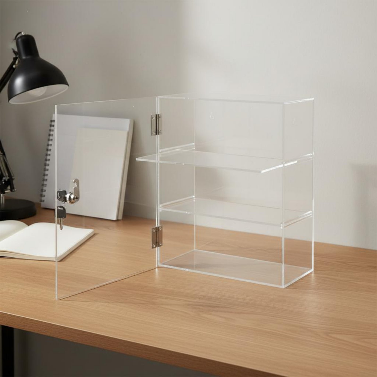 Locking Acrylic Display Case L – обзор и цена Display Case Acrylic