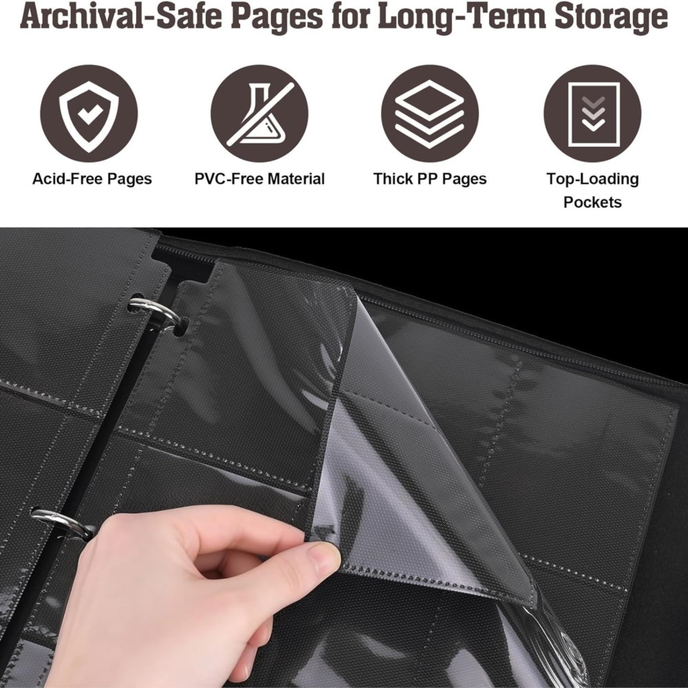 900 Pockets Card Binder Album  – обзор и цена Trading Card Binder