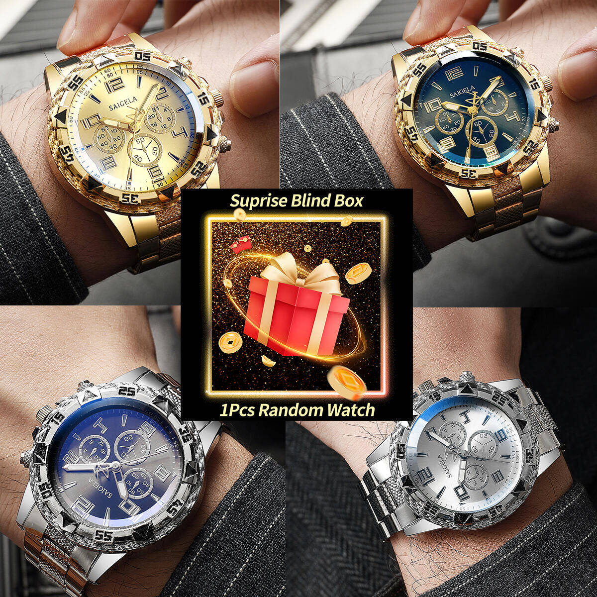 1PC Surprise Mystery Watch Bli – обзор и цена Mystery Box Blind Bag