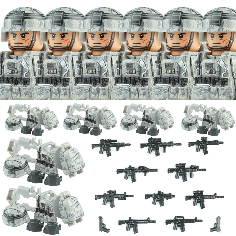 US Army Combat Uniform Special – обзор и цена Lego Minifigure Holder