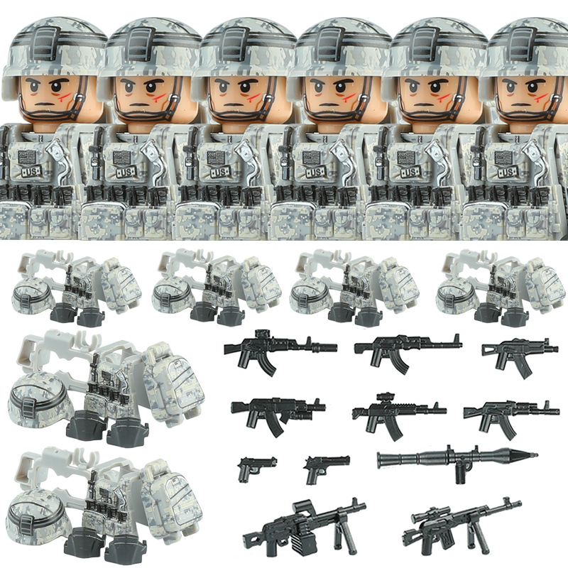 US Army Combat Uniform Special – обзор и цена Lego Minifigure Holder
