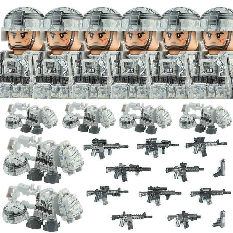 US Army Combat Uniform Special – обзор и цена Lego Minifigure Holder