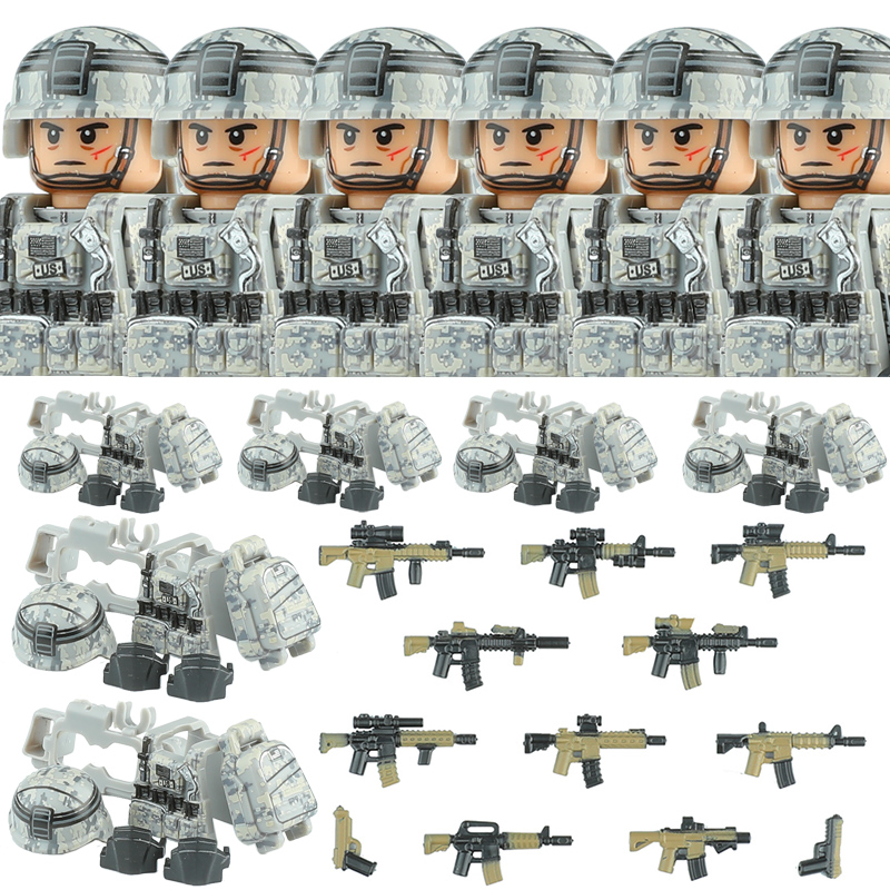 US Army Combat Uniform Special – обзор и цена Lego Minifigure Holder