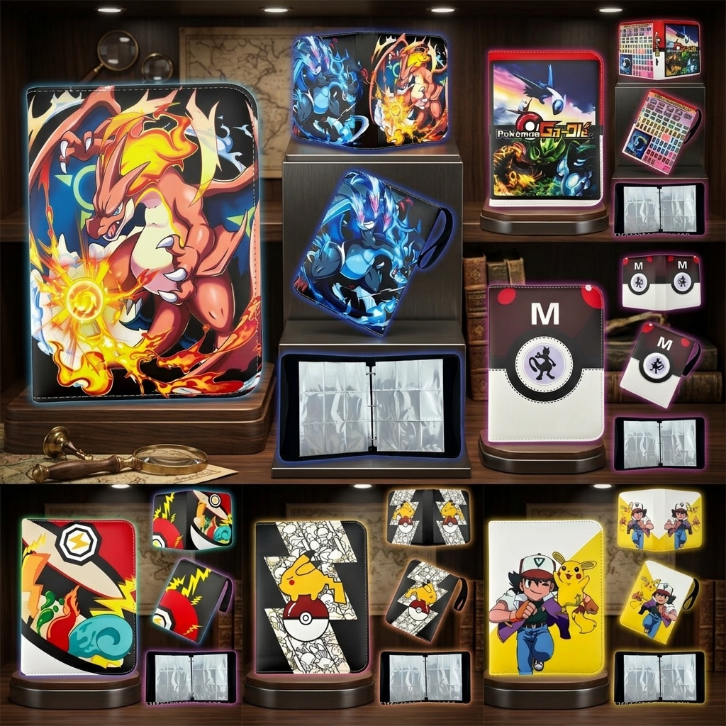Bandai Pokemon 4or9Pocket Card – обзор и цена Trading Card Binder