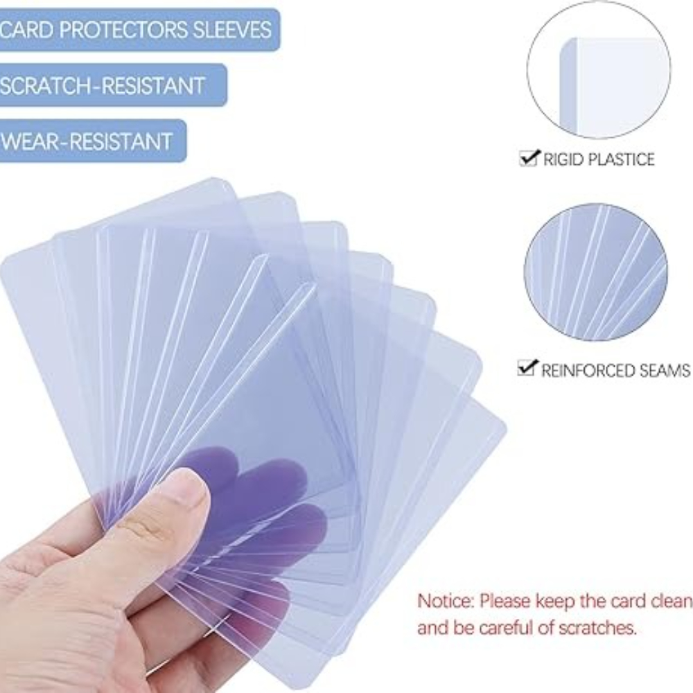 1-200Pcs 35PT Transparent Card – обзор и цена Card Penny Sleeve