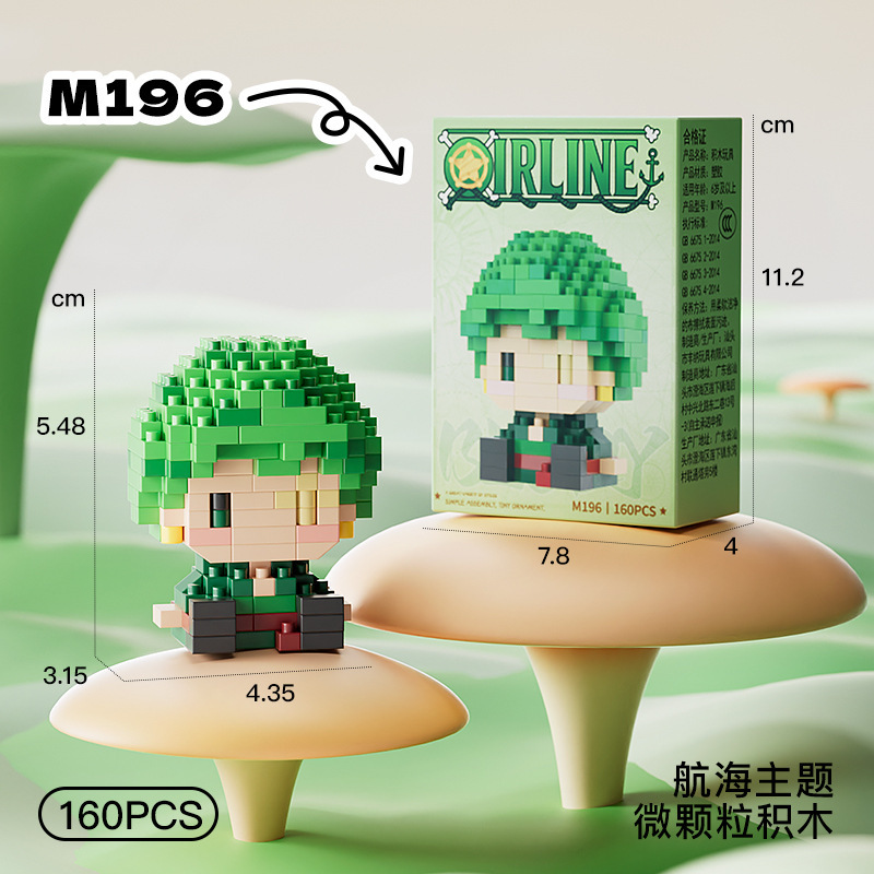 New ONE PIECE Sun God Nika Luf – обзор и цена Building Block Mini